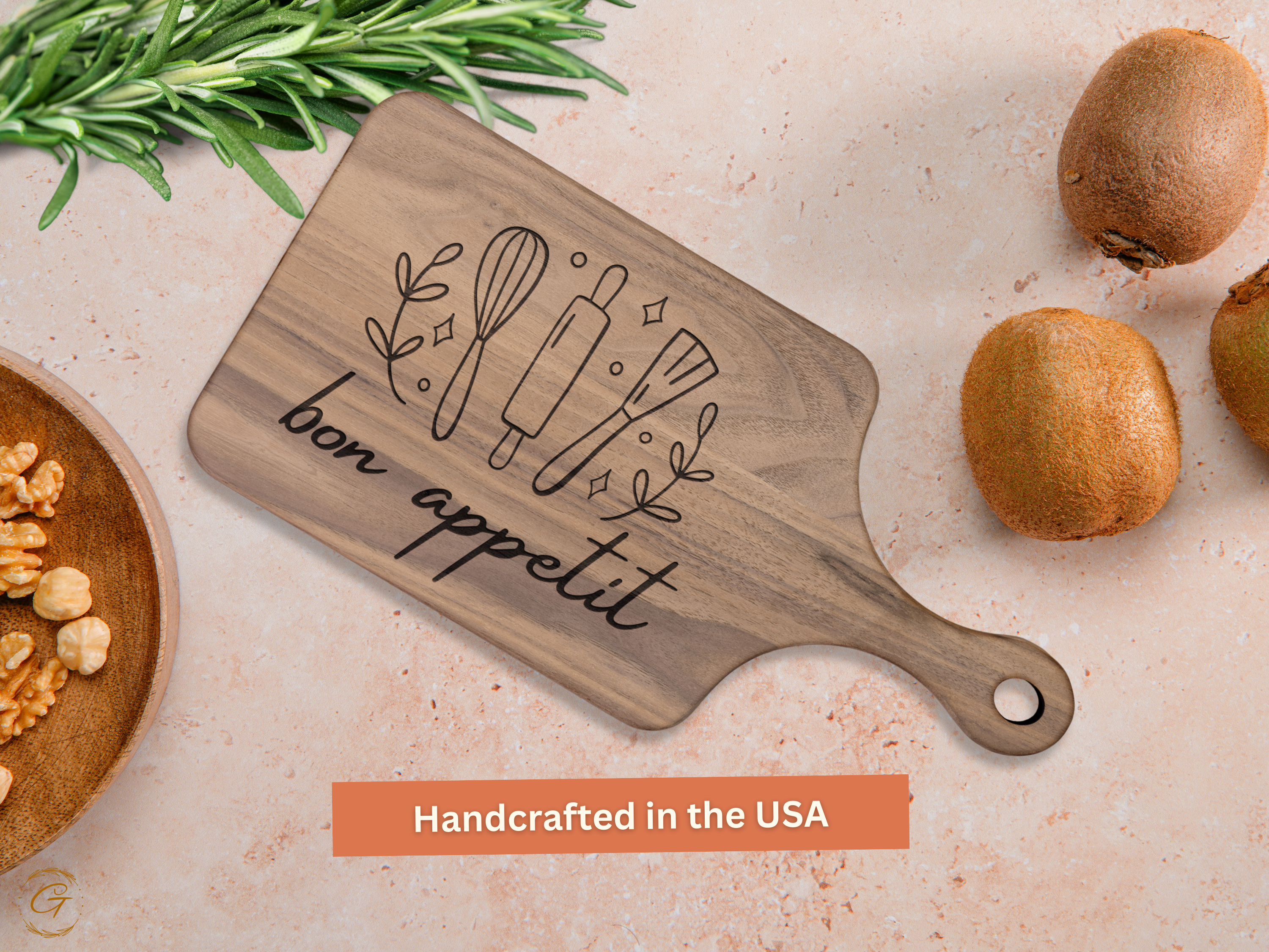 Bon Appétite Hardwood Cutting Board