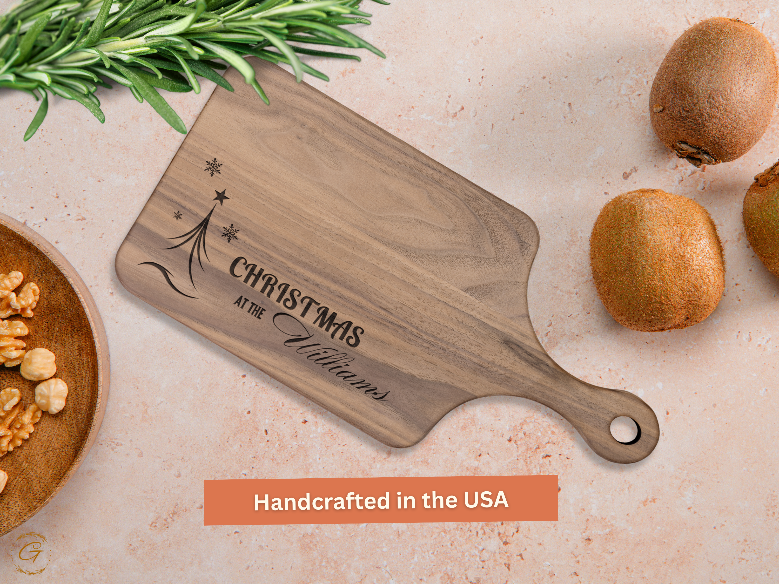 Personalized Family Name Cutting Board