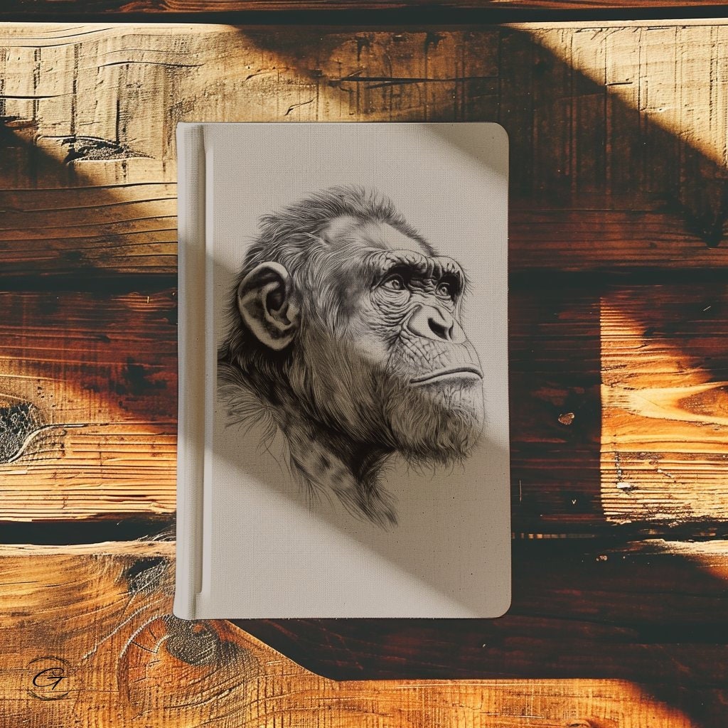Chimpanzee Ape Illustrative Journal