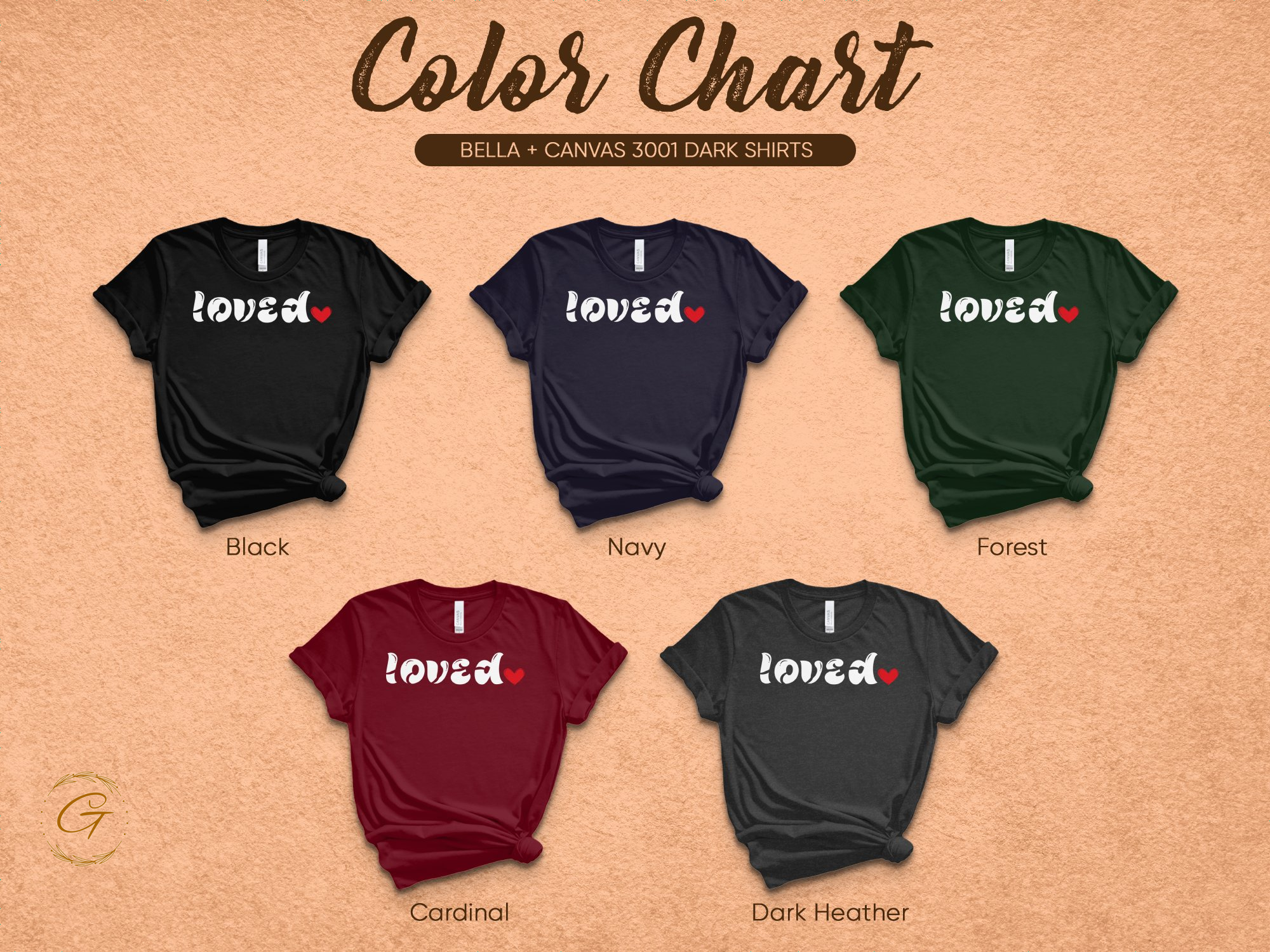 Loved Graphic Short Sleeve Tee Shirt product type