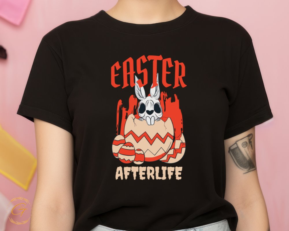 Easter Afterlife Skull Design T-Shirt product