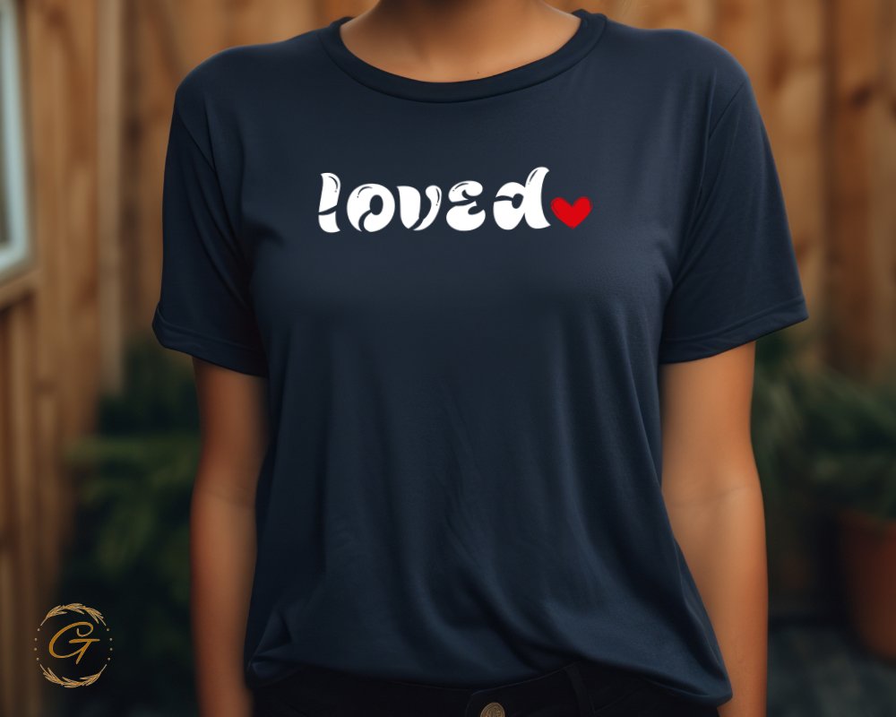 Loved Graphic Printed Casual T-Shirt product