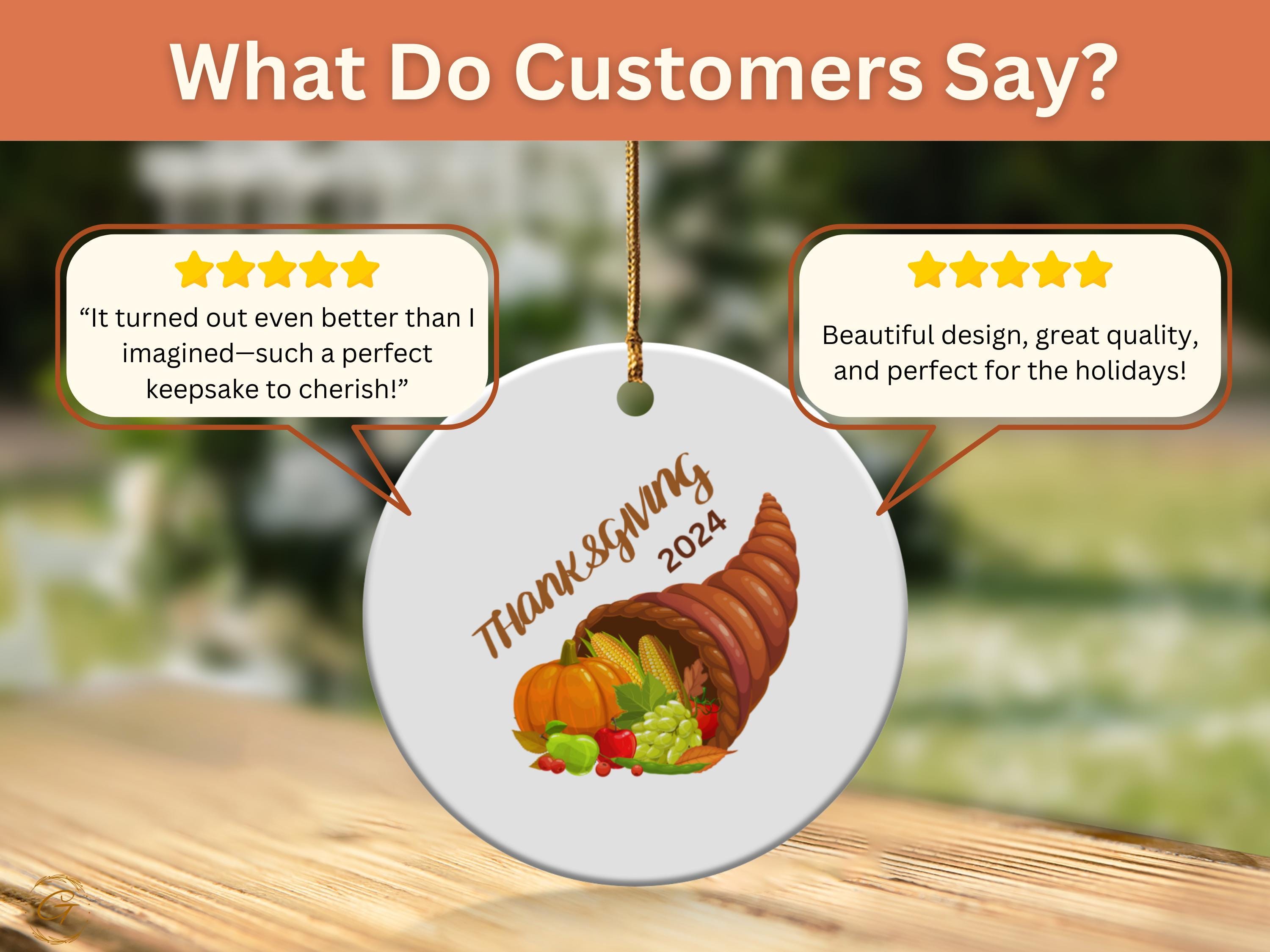 Thanksgiving 2024 Cornucopia Ornament, Fall Harvest Ornaments, Thanksgiving Christmas Tree Decor, Autumn Seasonal Keepsake Gift, Ideal Gifts