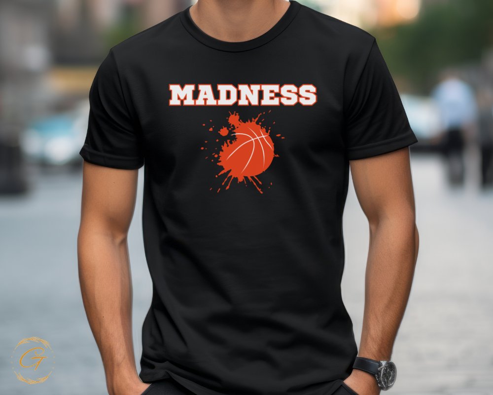 Madness Basketball Splash Graphic T-shirt product