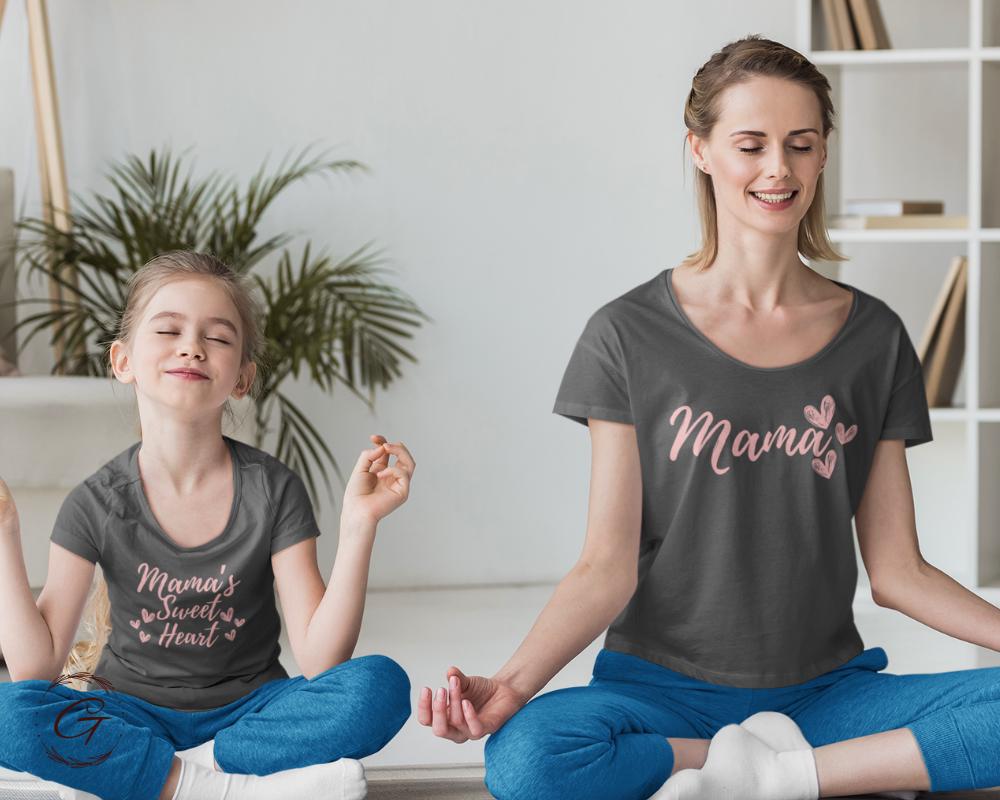 Valentine's T-Shirt, Match Tee for Mother Daughter or Son