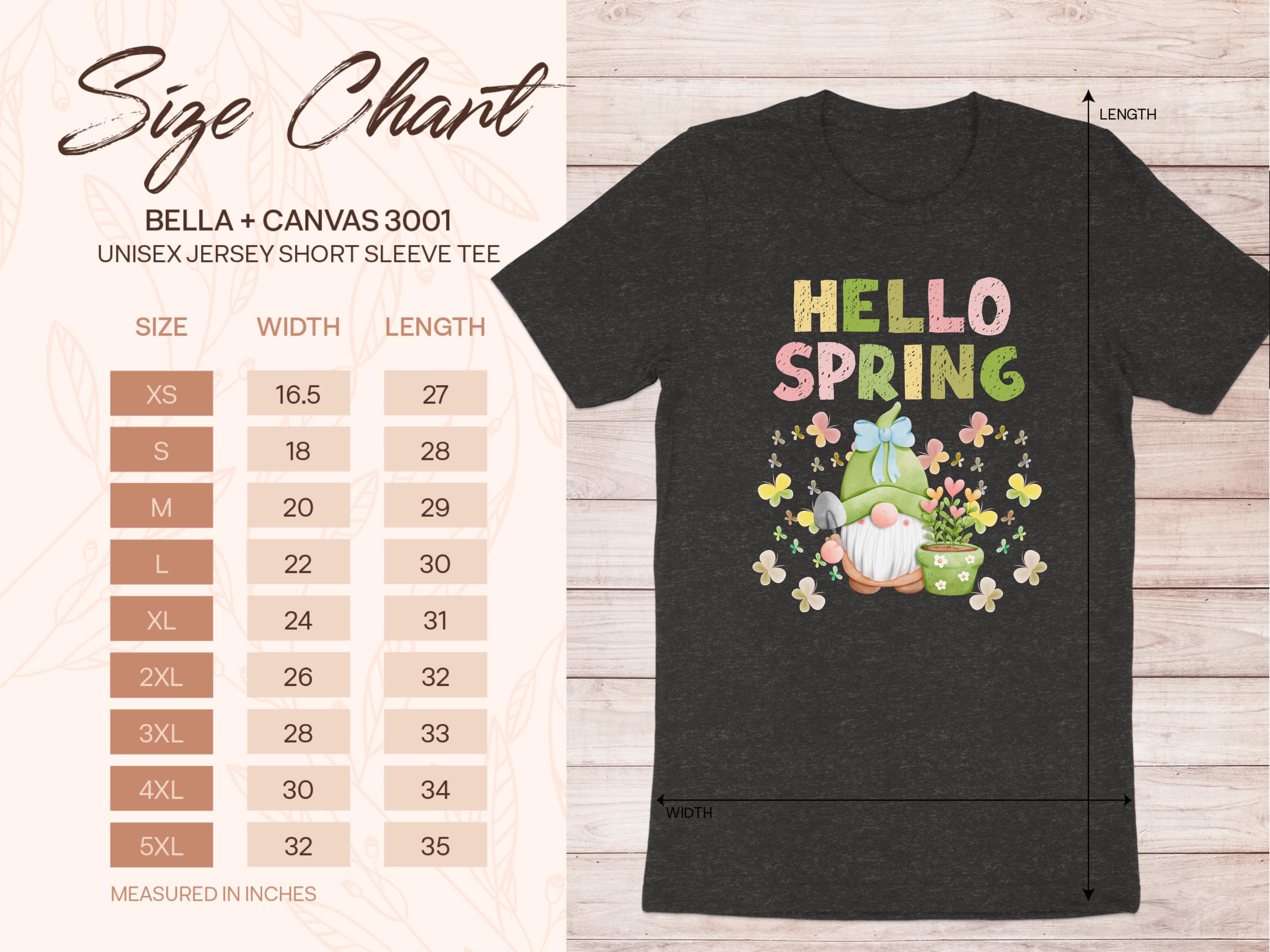 Hello Spring Gnome Graphic T-Shirt product type