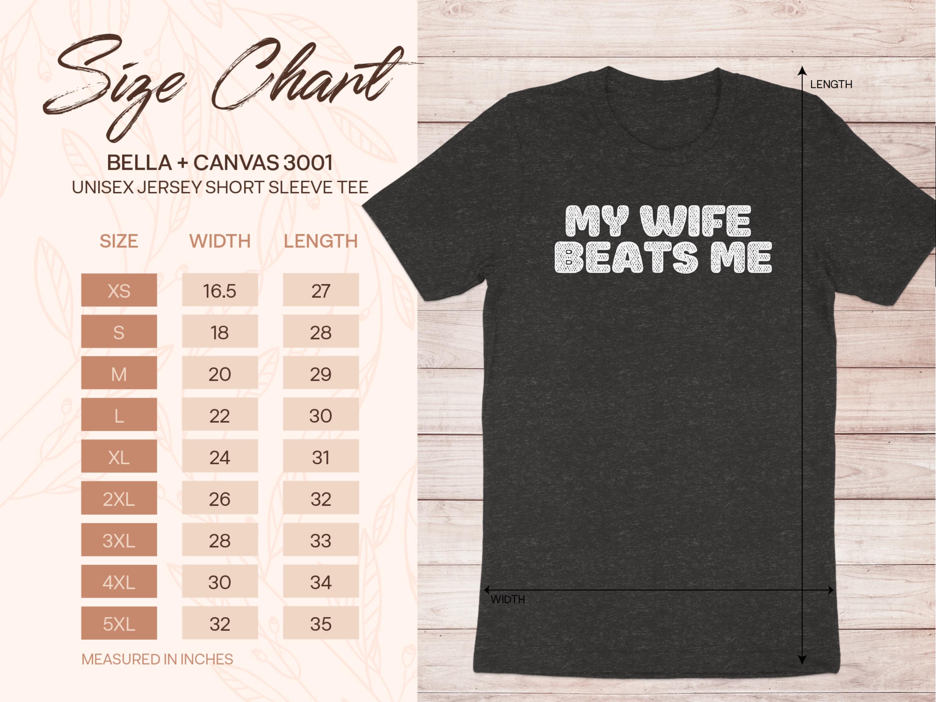 My Wife Beats Me Statement Tee Shirt product
