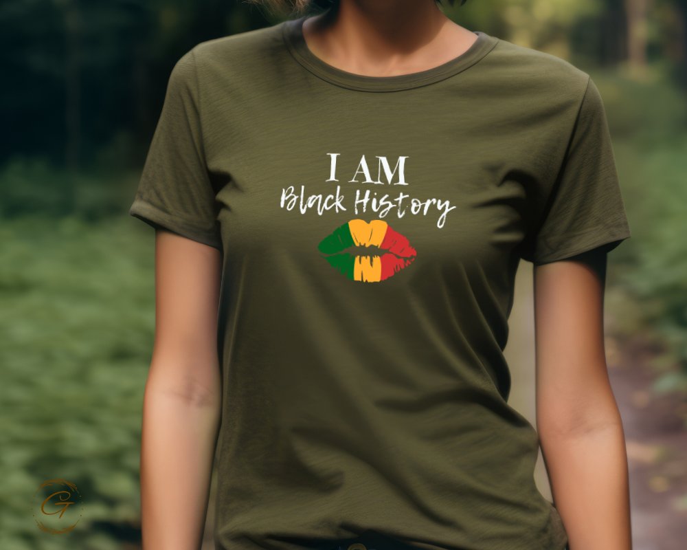 I Am Black History Graphic T-Shirt product type