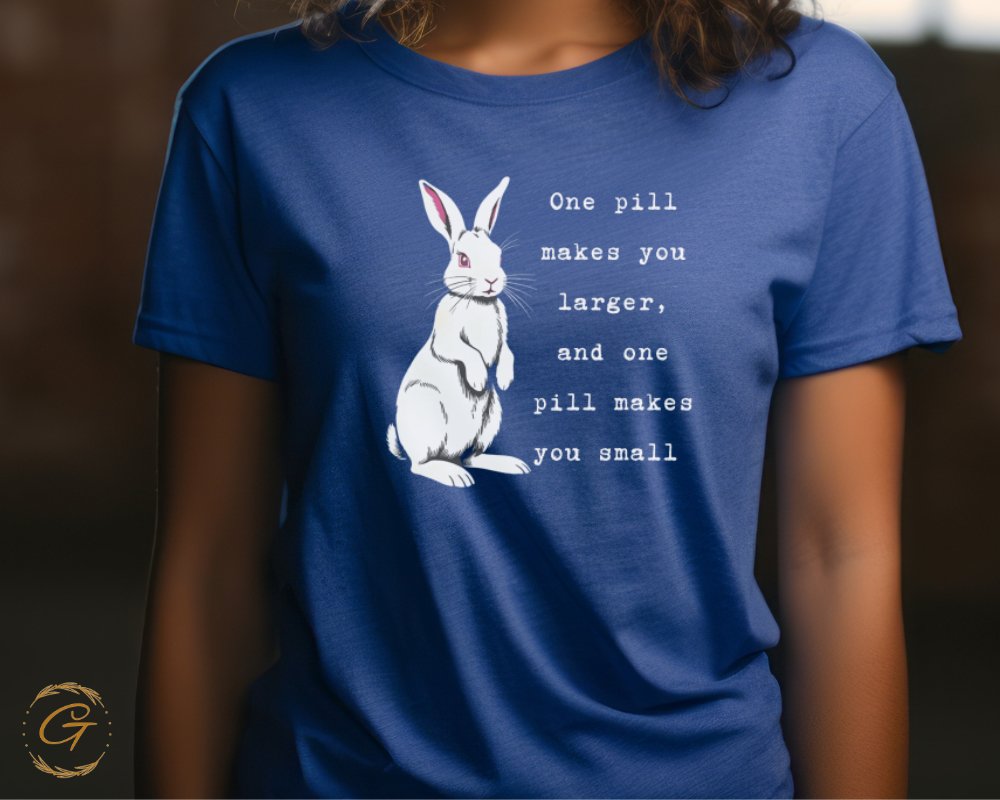 One Pill Rabbit Printed Statement T-Shirt product