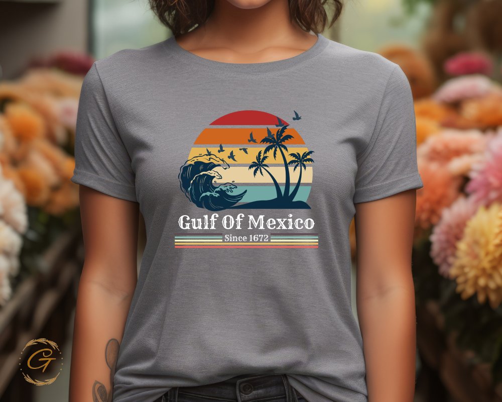 Gulf of Mexico Since 1672 Graphic Tee Shirt product type
