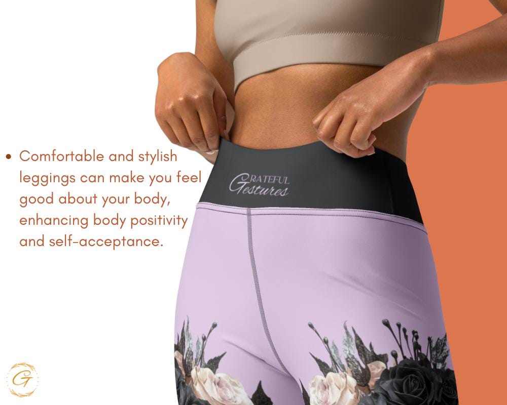 Roses All-Over Print Design Yoga Shorts and Leggings Womens Comfortable High Quality Activewear, Perfect for Workouts Yoga and Everyday Wear