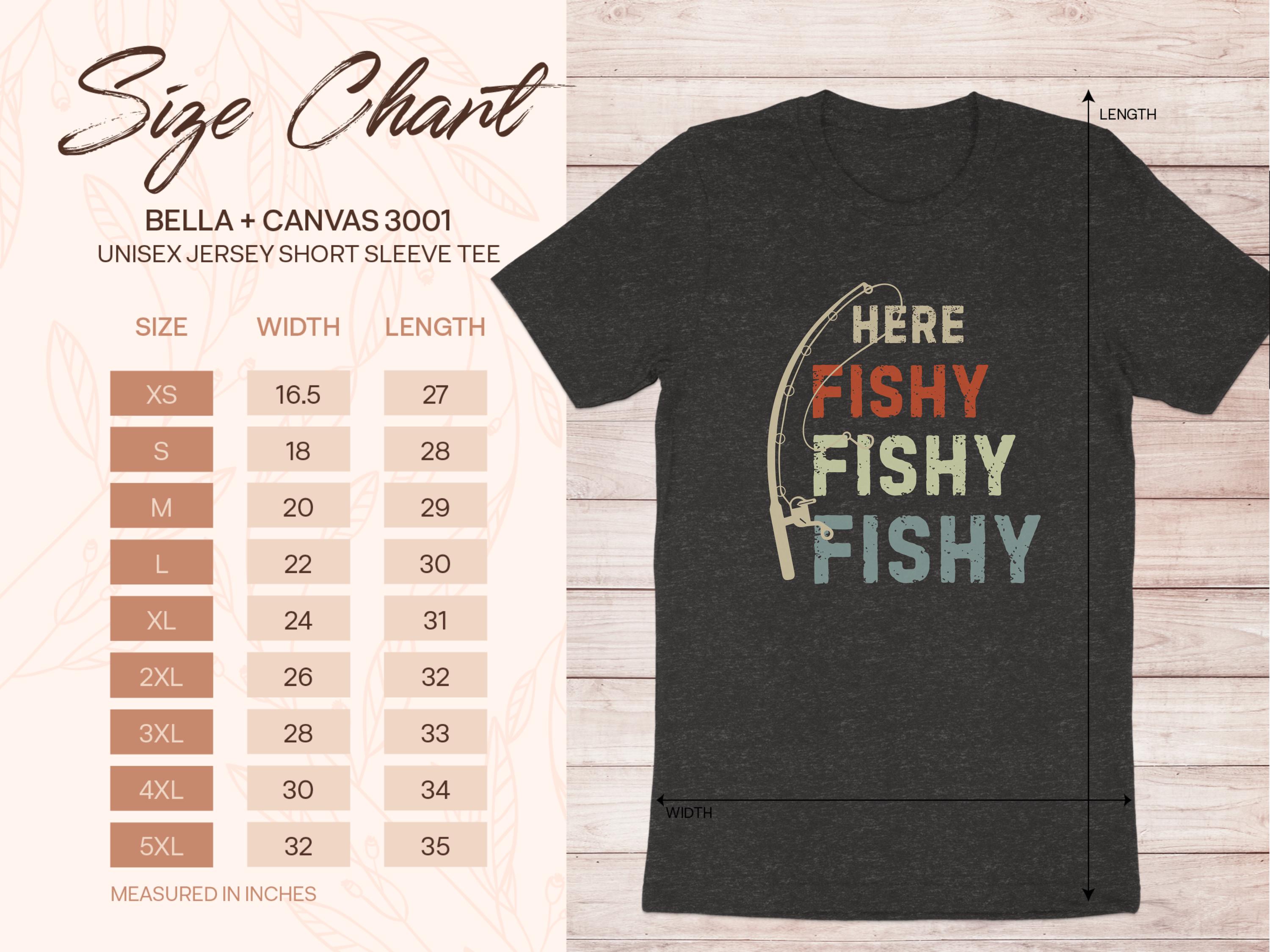 Here Fishy Fishy Fishy unisex jersey short sleeve tee product