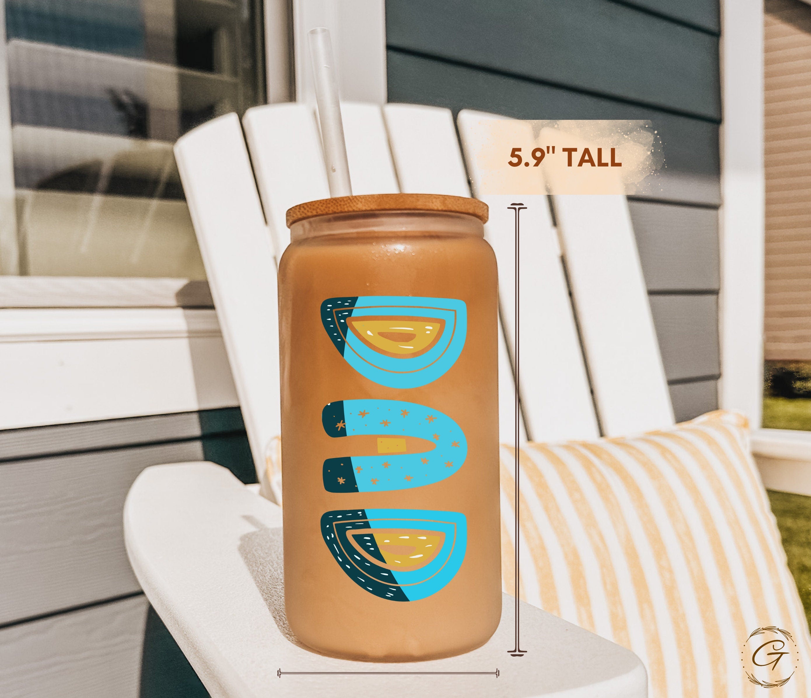 Personalized Fathers Day Gift Daddy Glass Cup Dad Gift