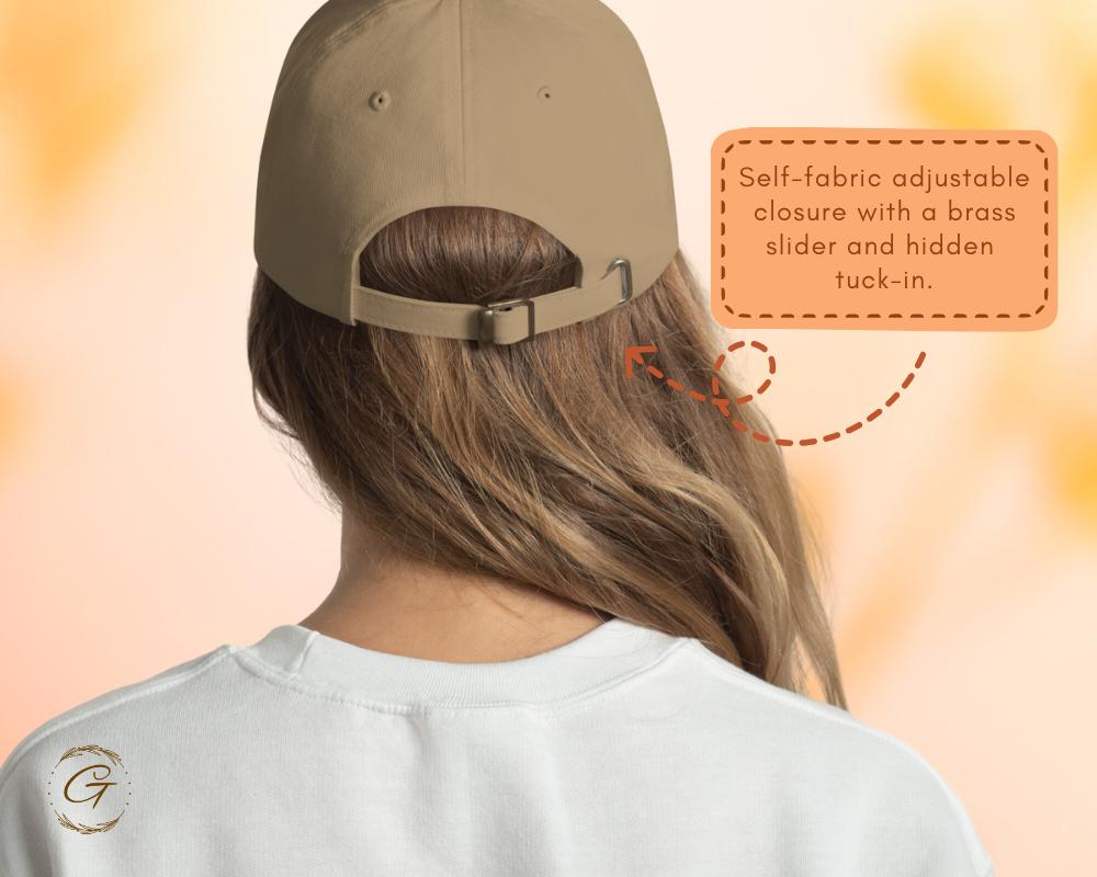 Grateful Gestures Dad Hat, Comfortable Cotton Cap