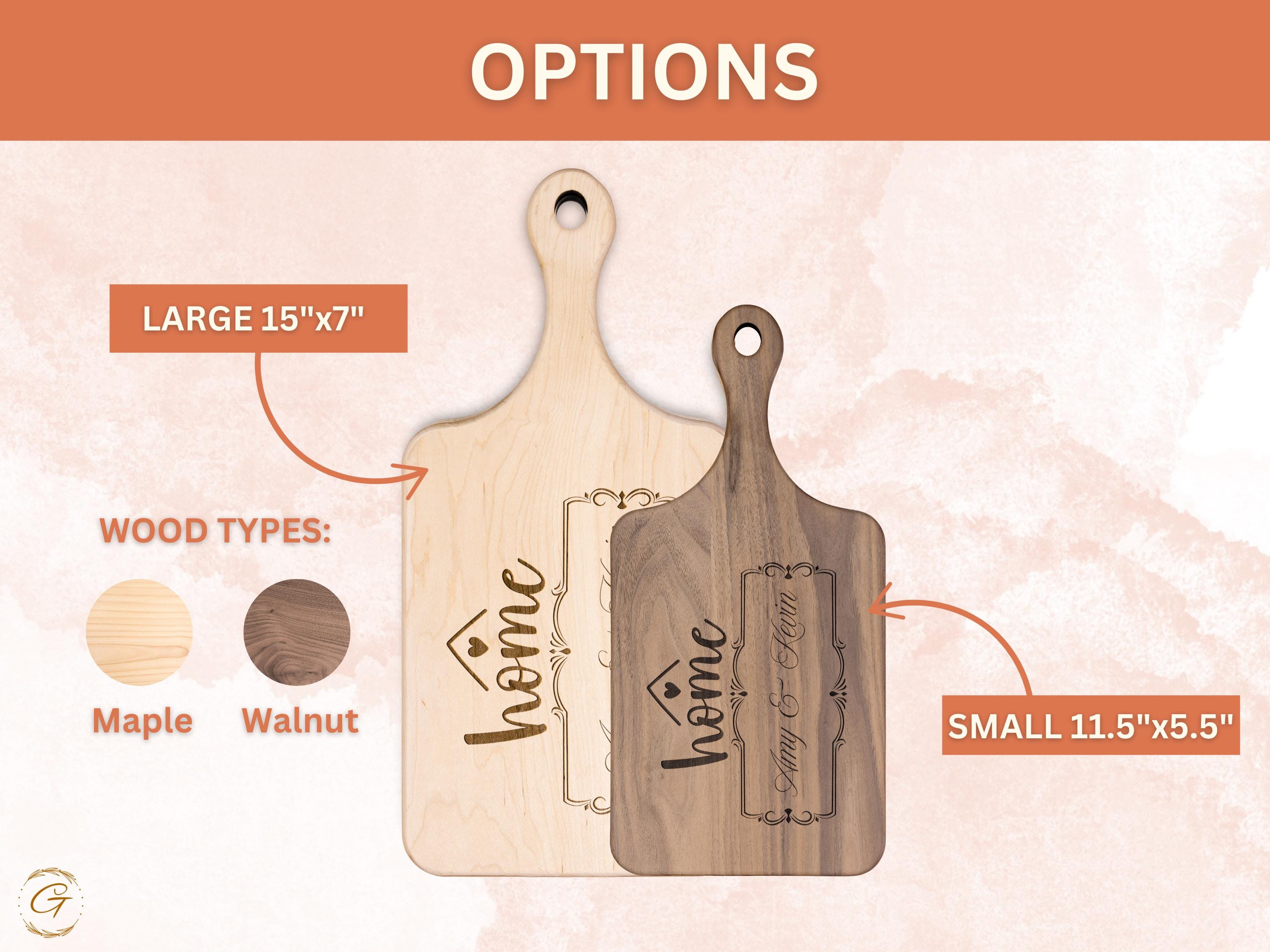 Personalized Cutting Board with Couple's Names