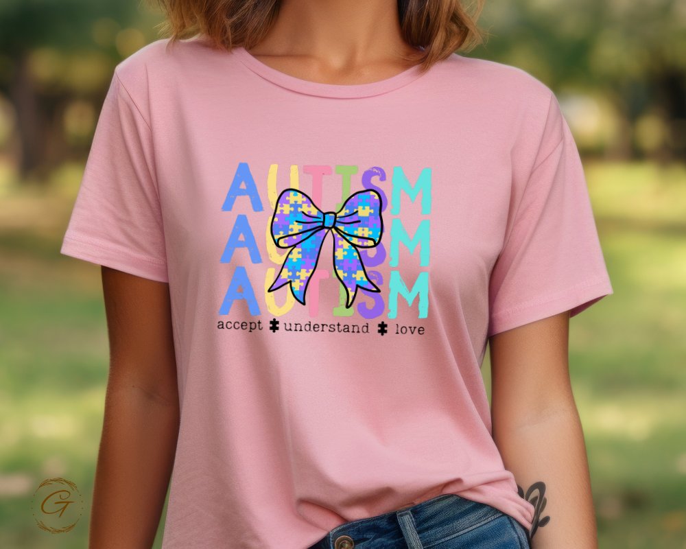 Accept Understand Love Autism Awareness T-Shirt product