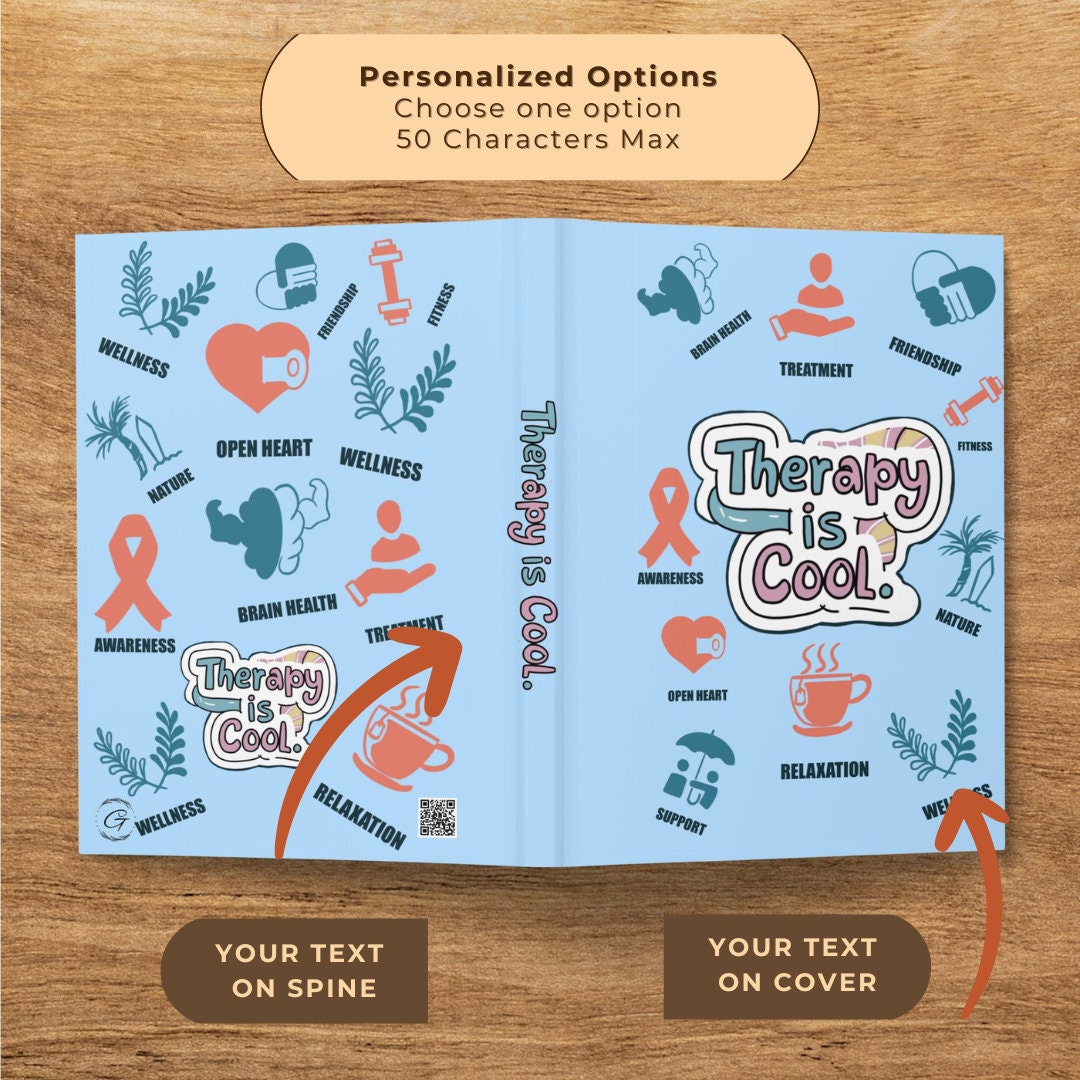 Therapy is Cool Journal Notebook