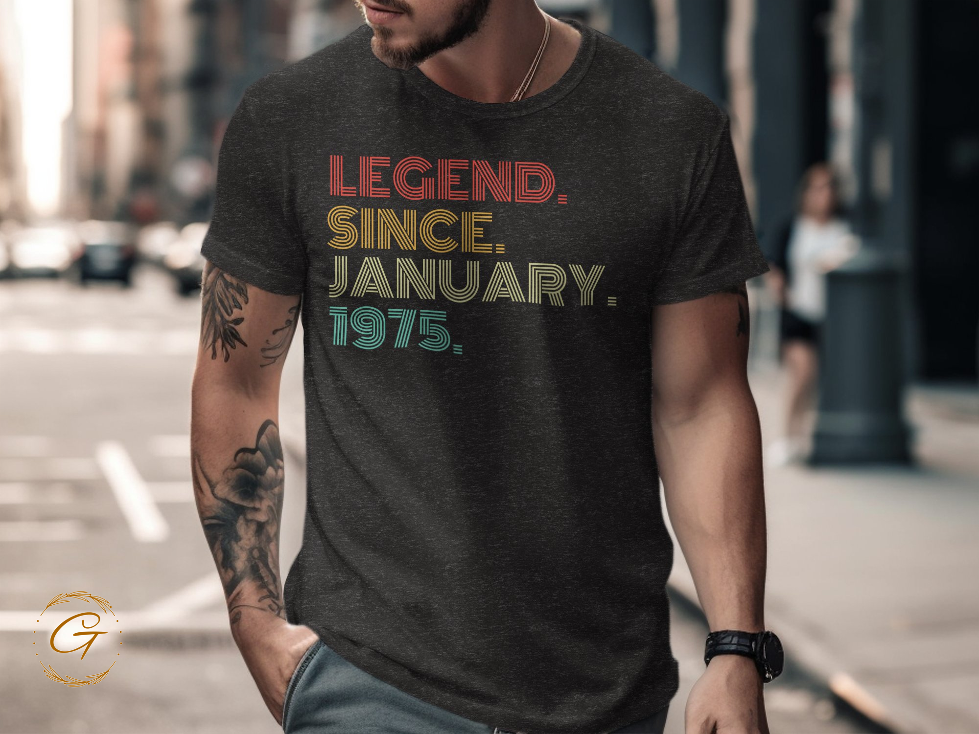 Legend Since January 1975 Graphic T-shirt product