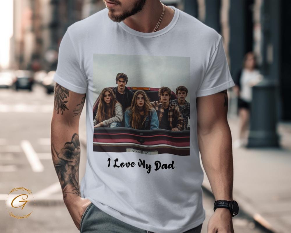 Family Portrait Tee Vintage Style Personalized T-Shirt