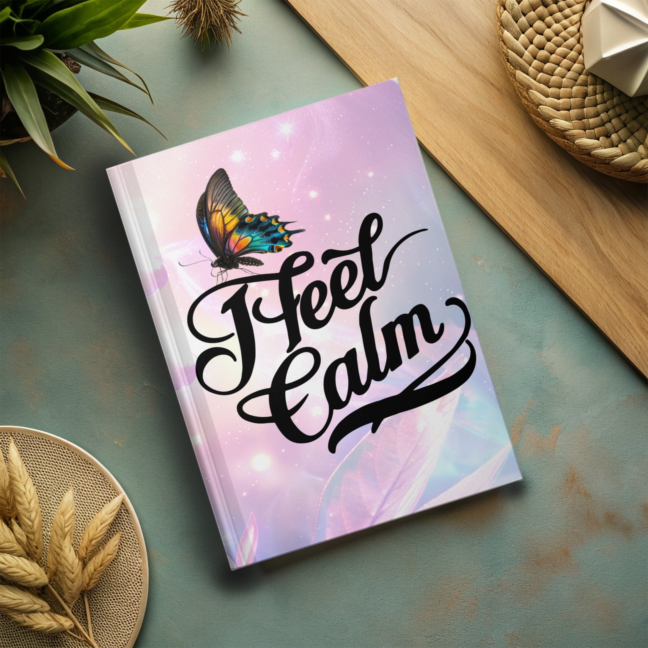 Inspirational I Feel Calm Journal Notebook