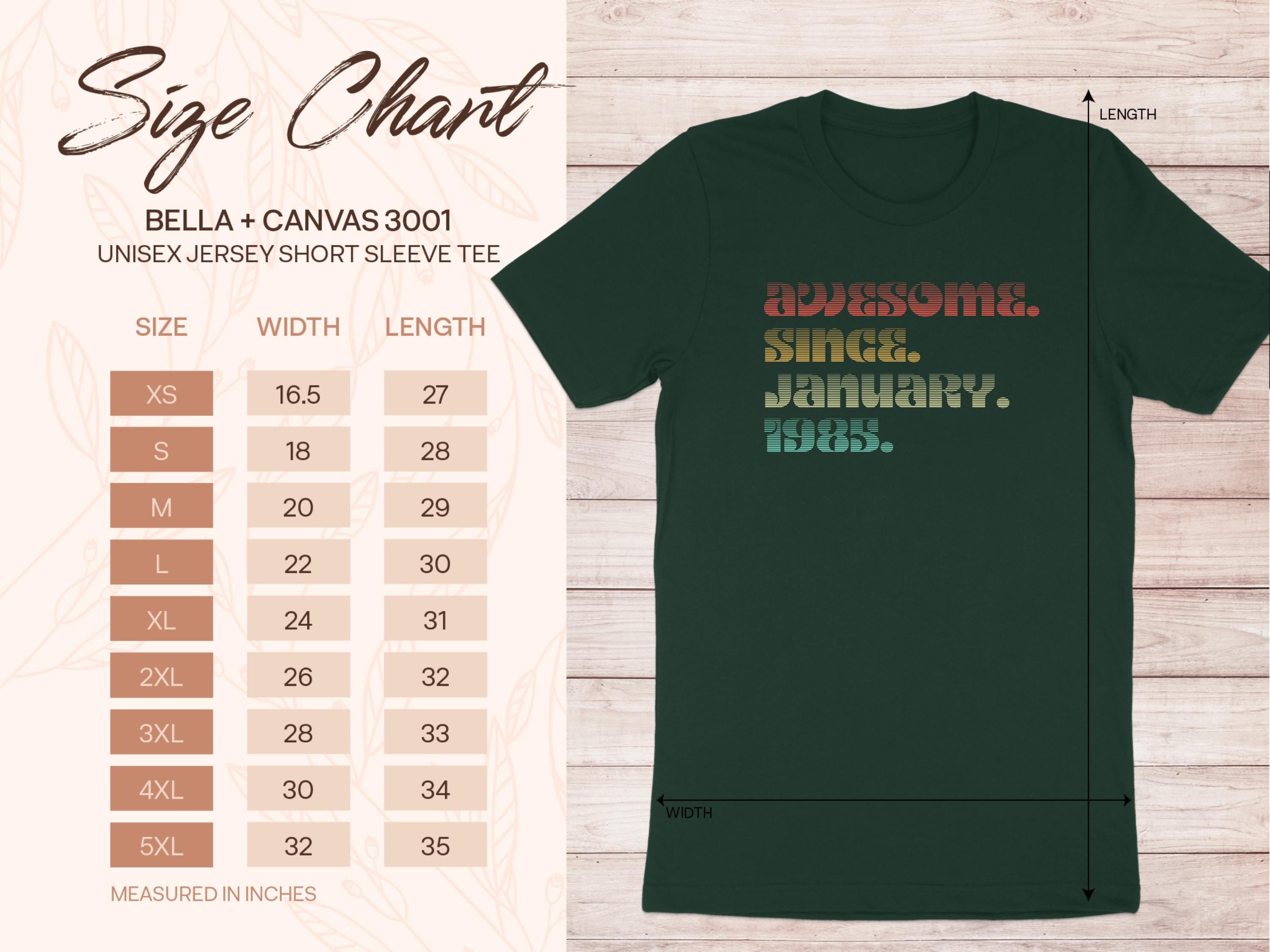 Awesome Since January 1985 Graphic Tee product
