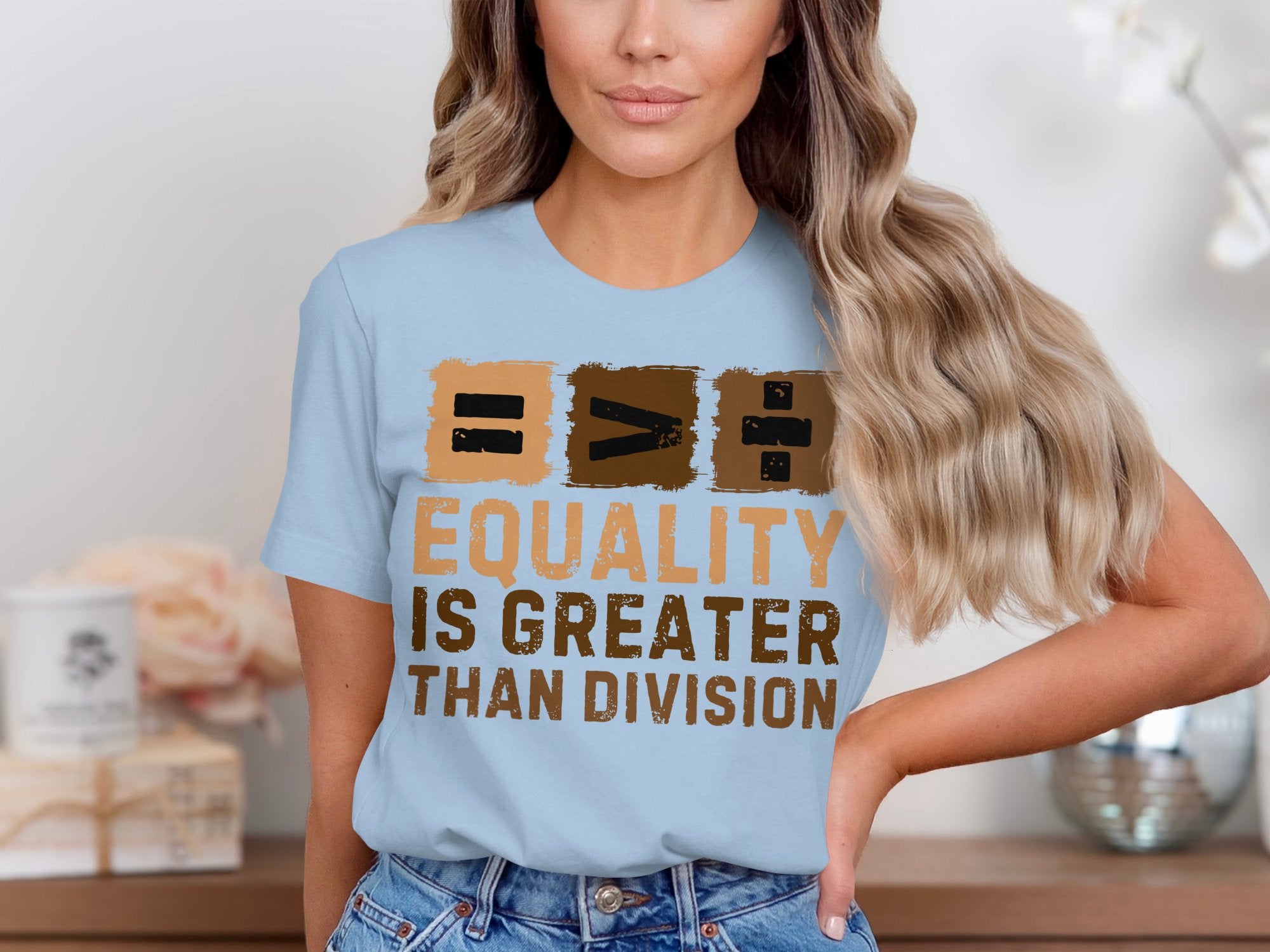 Equality Is Greater Than Division Shirt product