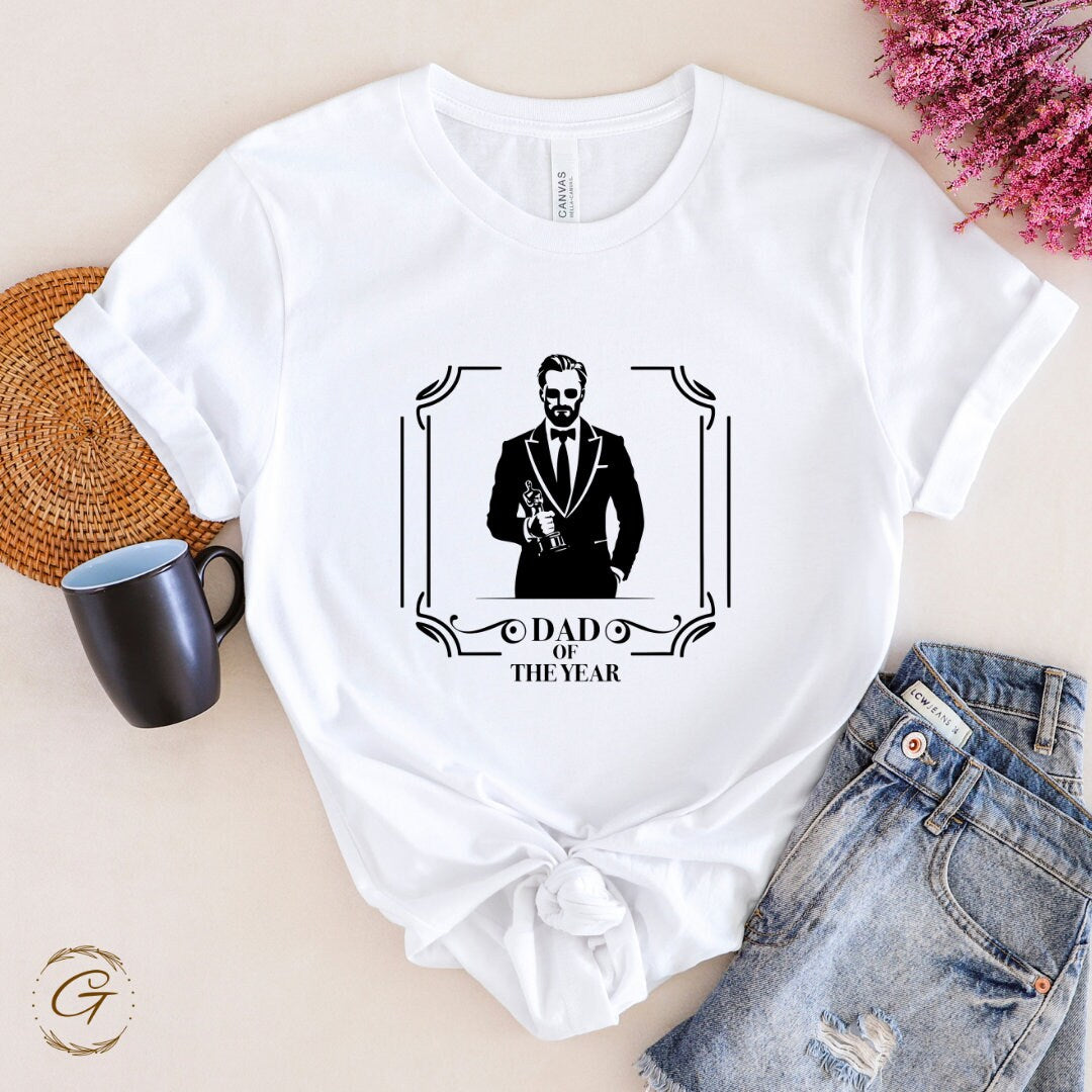 Elegant Tuxedo Dad T-Shirt – Funny Father’s Day Gift Tee