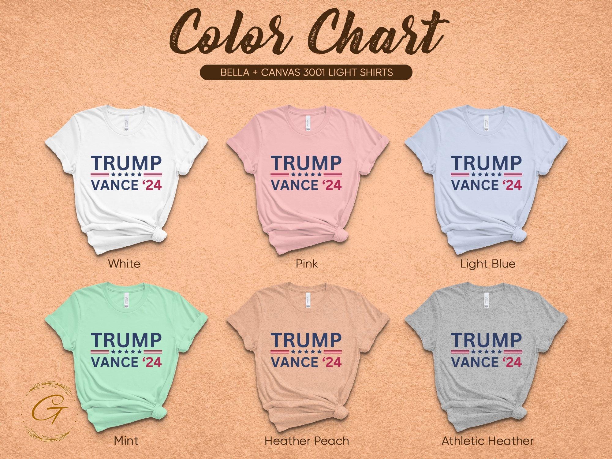 Trump Vance 2024 T-Shirt, Patriotic Election Tee