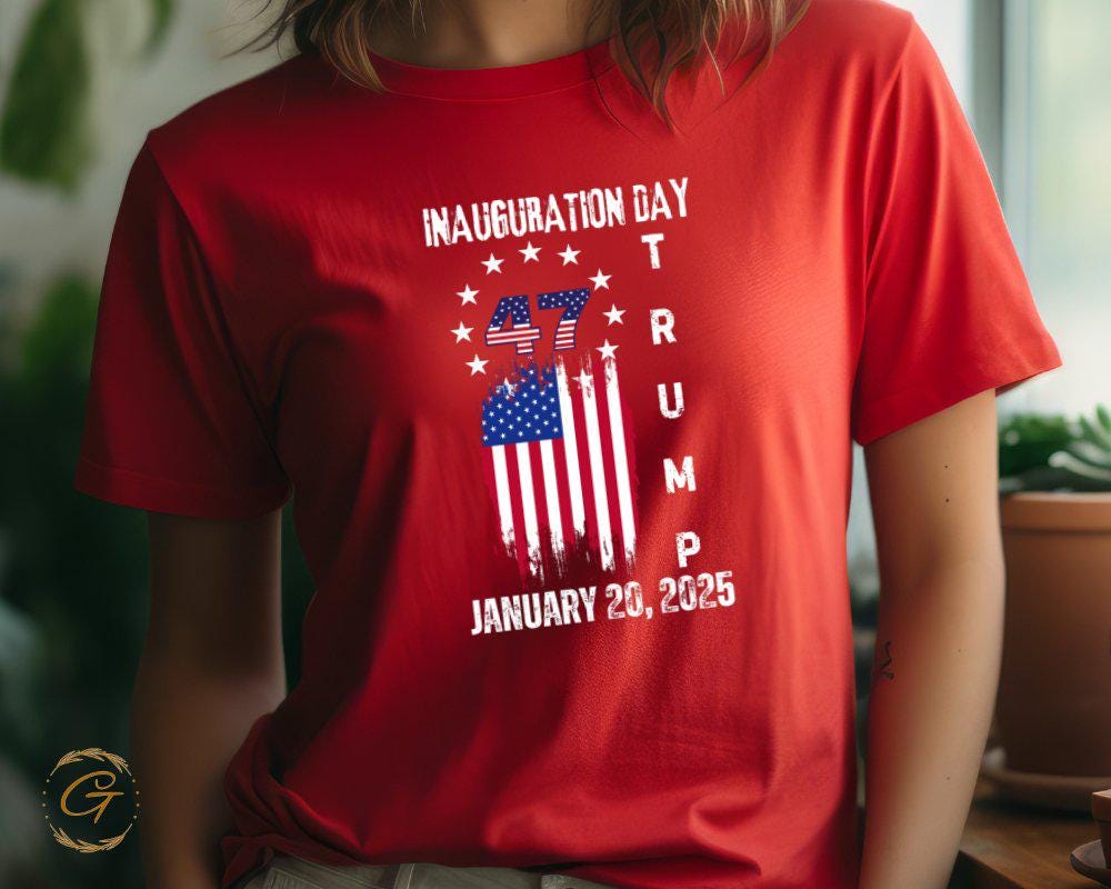 Inauguration Day 2025 Shirt, Trump 47 President Tee