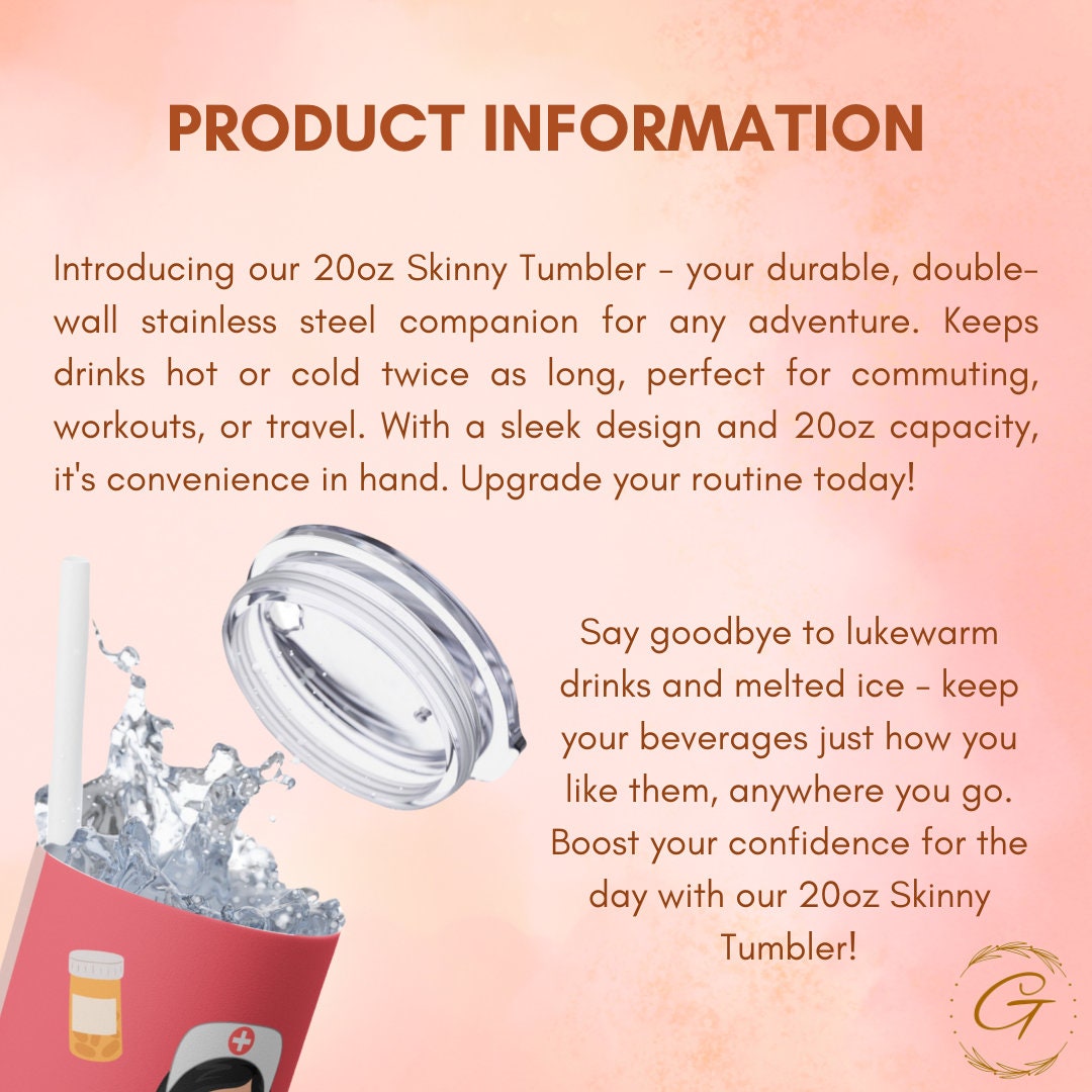 Personalized Nurse Tumbler