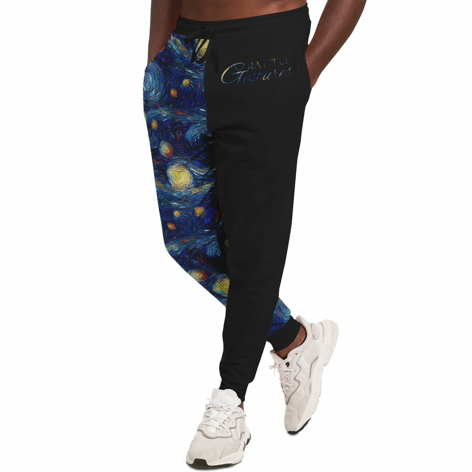 Starry Night Joggers – Van Gogh Inspired Sweatpants