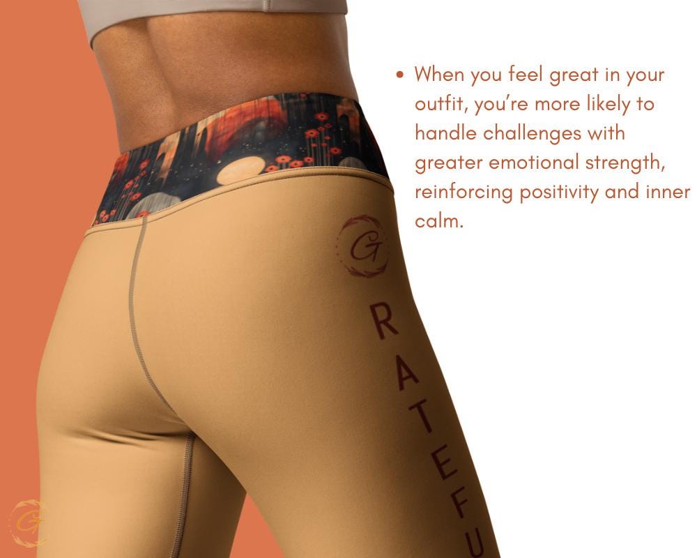 Quantum Nature AOP Yoga Leggings and Shorts Unique Activewear for Women Comfortable High-Stretch Perfect for Yoga Fitness and Casual Outfits