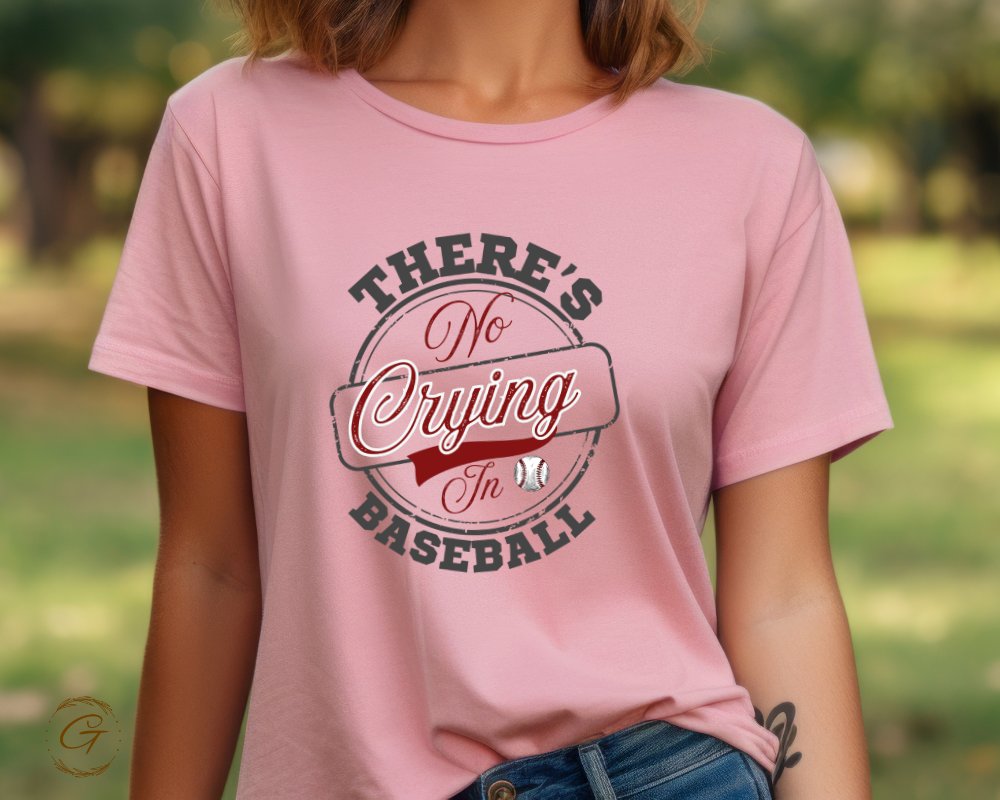 There's No Crying in Baseball print product