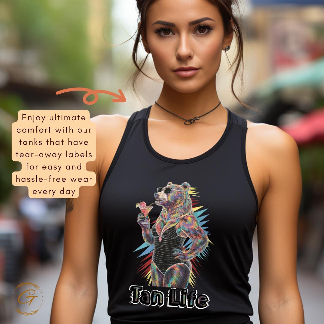 Tan Life Tank Top
