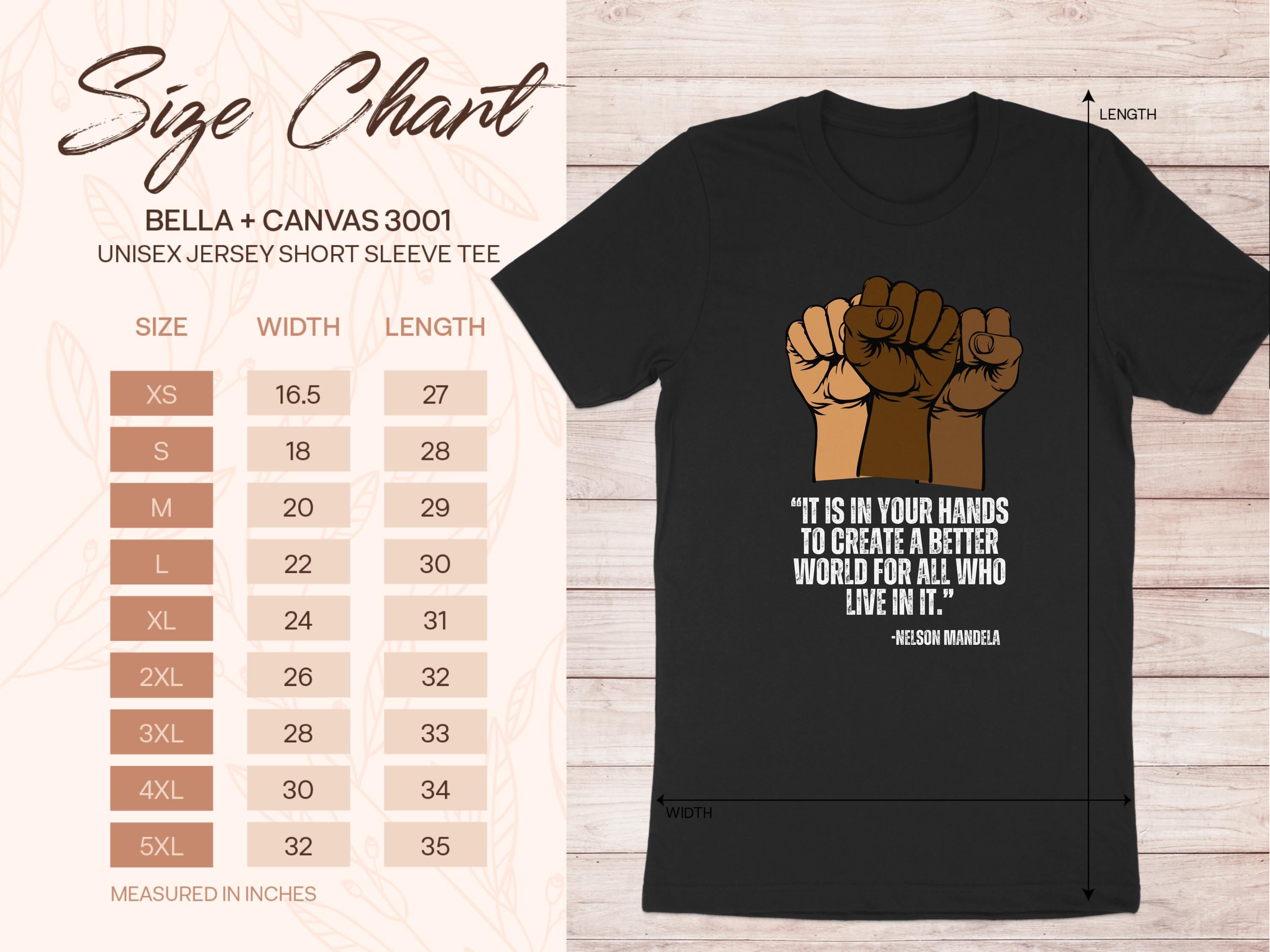 Nelson Mandela Quote Printed T-shirt for Unisex product