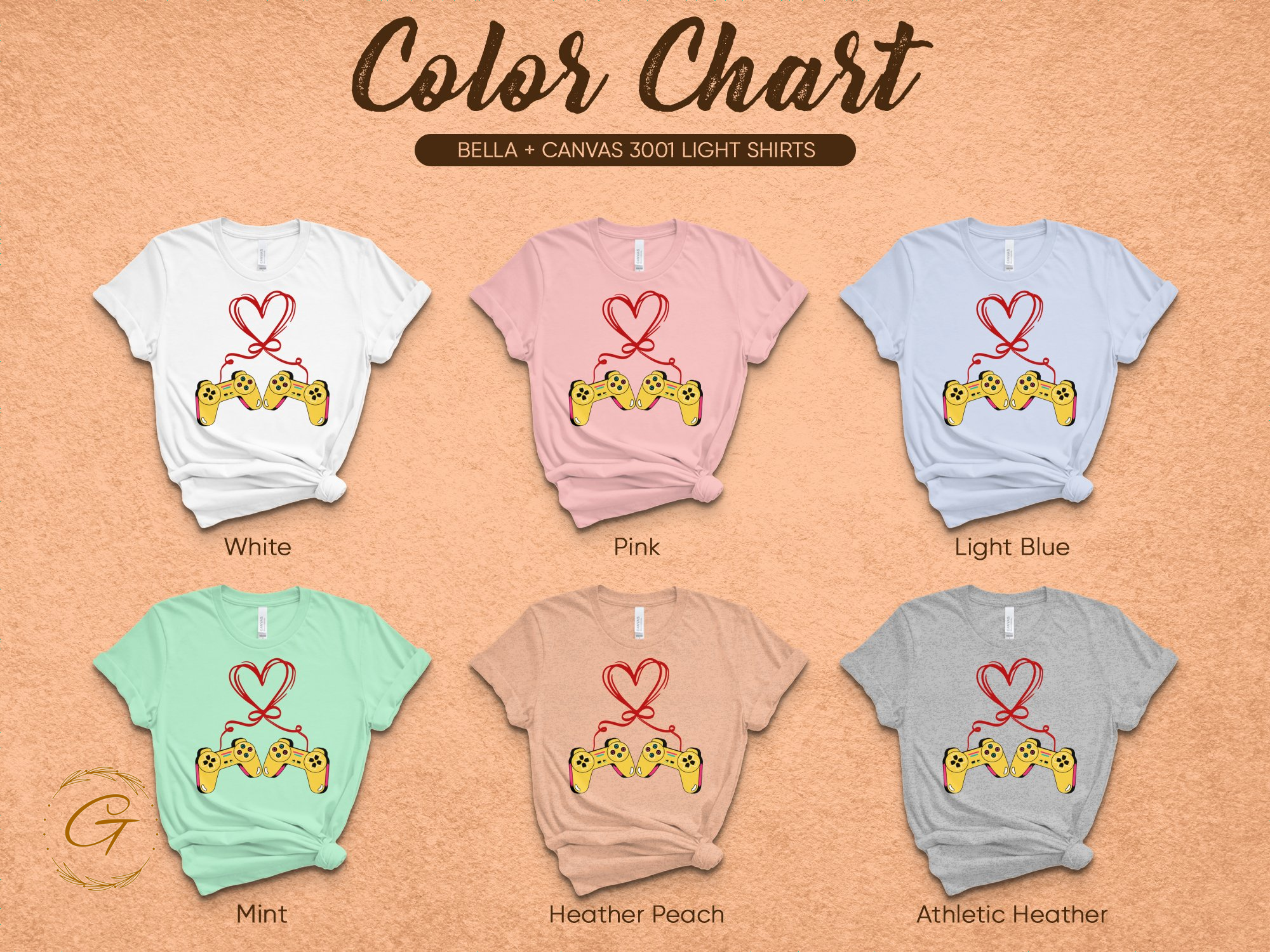 Video Game Controller Shirt for Gamers in Multiple Colors