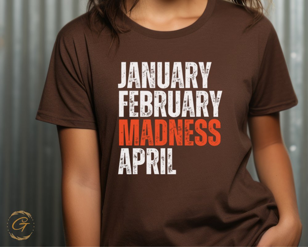 January February Madness April Graphic Tee product