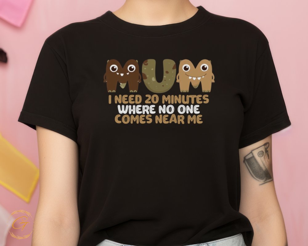Mum I Need 20 Minutes Alone Funny Shirt product