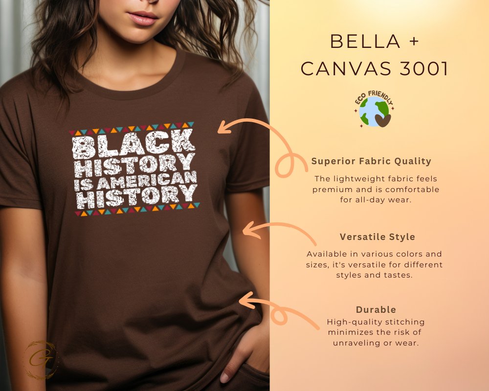 Black History Is American History T-shirt product