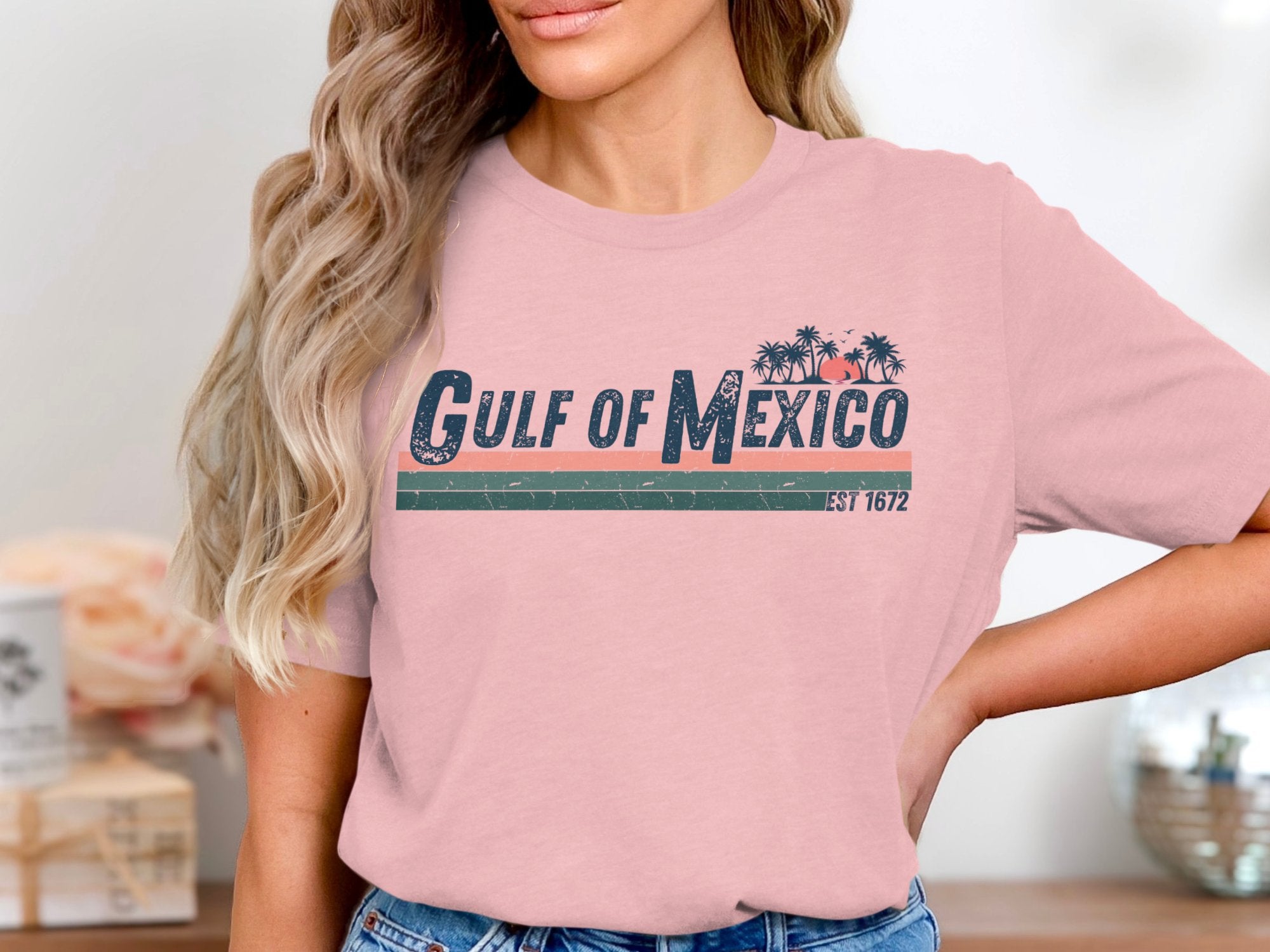 Gulf of Mexico Est 1672 Graphic T-Shirt product type