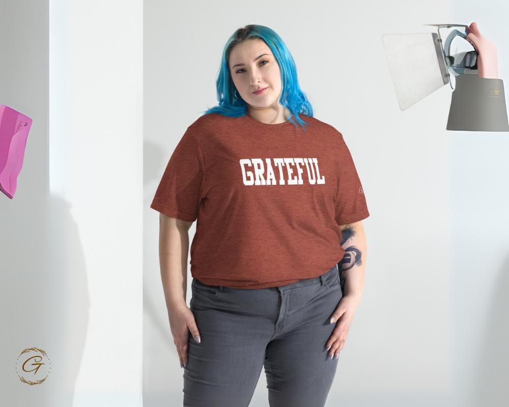 Grateful Bold Design, Unisex Tri-Blend T-Shirt