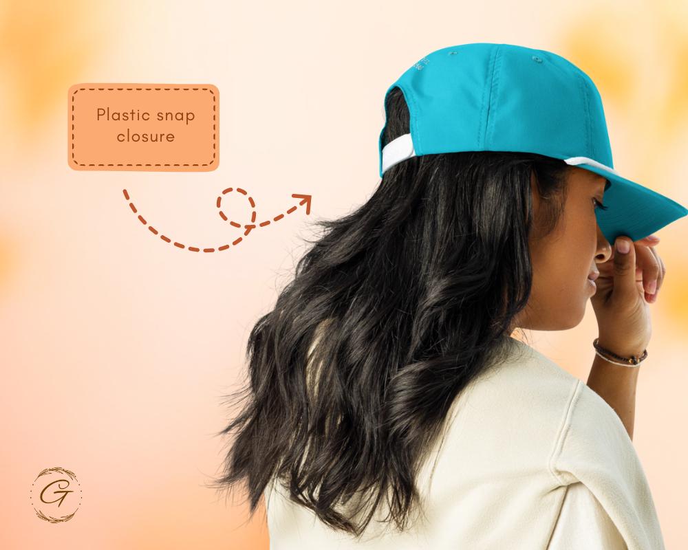 G Embroidered Grateful Gesture Golf Rope Cap