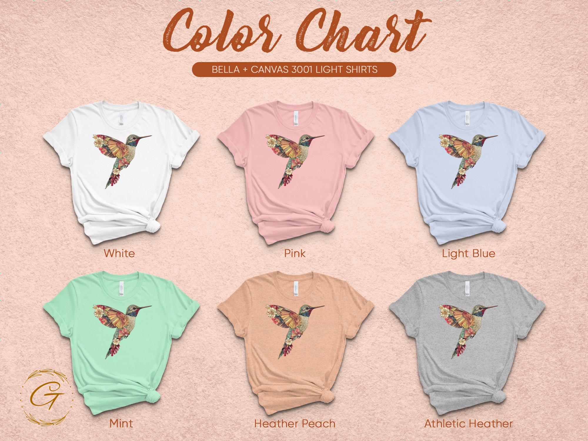 Beautiful Hummingbird Design Women's T-Shirt product type
