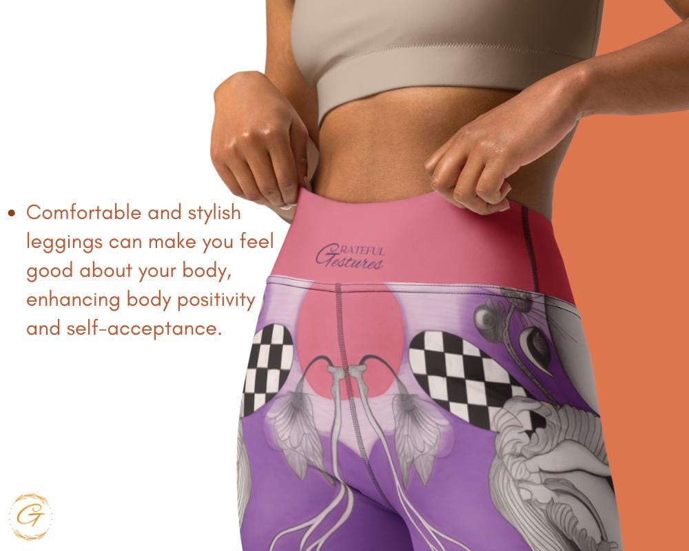 Doodle All-Over Print Design Yoga Shorts and Leggings Unique Abstract Print Activewear, Comfortable Stylish High-Waisted Fitness Womens Wear