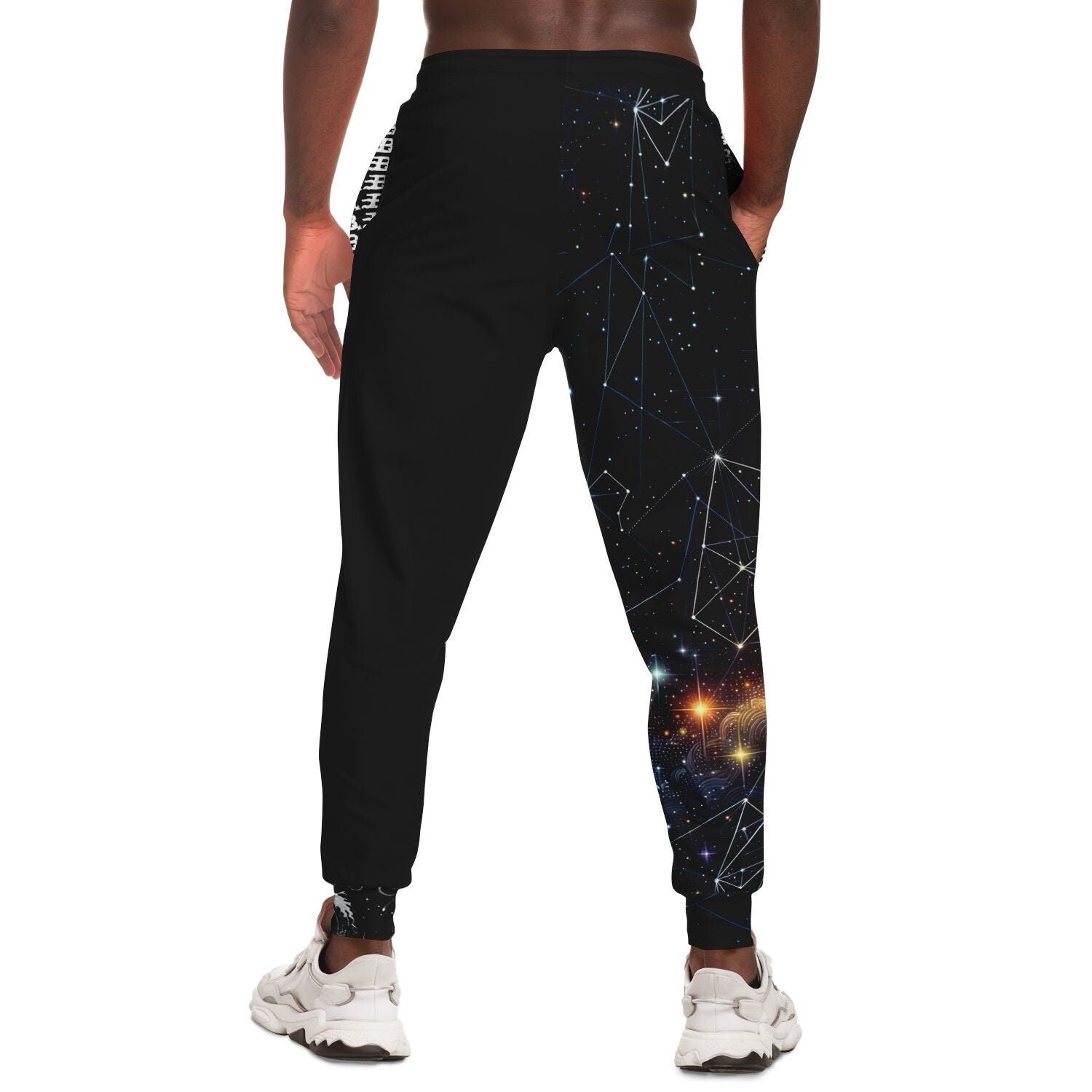 Athletic Jogger - AOP - beqprod - evolve - Designer Men's Sweatpants, Festival, Dance bottoms - Galactic