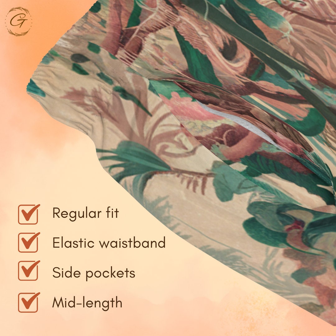 Men's Forest AOP Swim Trunks