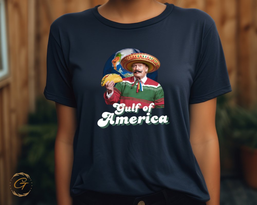 Gulf of America graphic tee product type