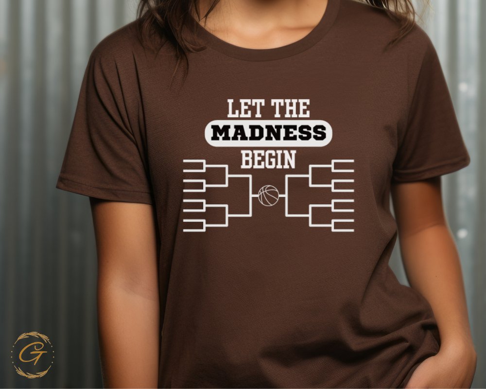 Let the Madness Begin Basketball Themed Shirt product