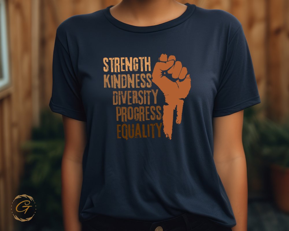 Strength Kindness Diversity Progress Equality product type