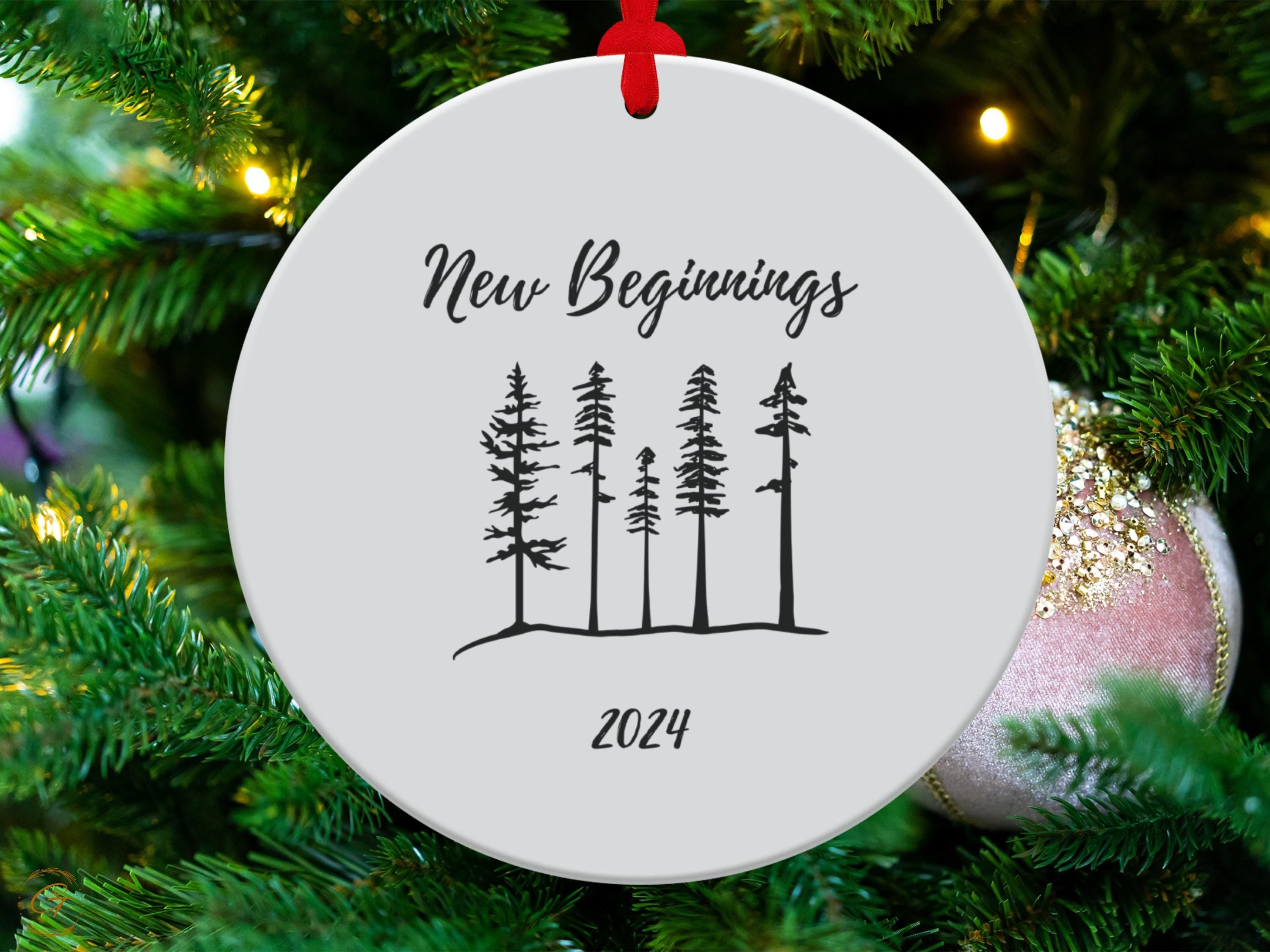 New Beginnings Ornament 2024, Christmas Tree Decoration